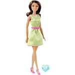 Boneca Barbie Fashion And Beauty com Anel Menina DRS T7584/DGX63 - Mattel
