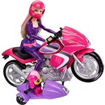 Boneca Barbie Filme Motocicleta e Pet