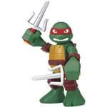Boneco Tartarugas Ninja Raphael Half Shell Hero com Som 15cm - Multikids