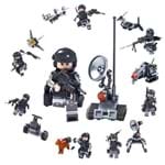 Brinquedo Bloco de Montar Coleção Call Of Duty Swat com 8 Minifigures - Compatível Lego