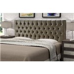 Cabeceira Estofada Cama Box Melissa 1,95 Chumbo