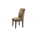 Cadeira Athenas 100% MDF (Kit com 2 Cadeiras) - Móveis Rufato - Café/ Animale - Móveis Bom de Preço -