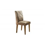 Cadeira Berlim 100% MDF (Kit com 2 Cadeiras) - Móveis Rufato - Imbuia/ Animali Chocolate - Móveis Bom de Preço -