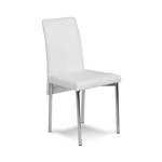 Cadeira Cromada La Bouche Couríssimo Branca