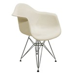 Cadeira DAR Metal Eiffel Charles Eames Nude Byartdesign