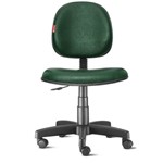 Cadeira Escritório Giratória Executiva Courvim Verde Musgo Cb18