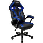 Cadeira Gamer Mymax Mx7 Giratória Preta/Azul