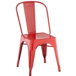 Cadeira Iron Sem Braço Vermelha