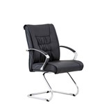 Cadeira Mondial Fixa Premium Courvin Preto