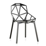 Cadeira One - Penélope - Design - Metal - Preto
