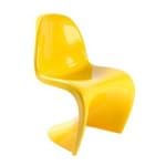Cadeira Panton Junior - Amarelo Brilho