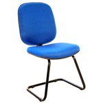 Cadeira Presidente Maiorca Azul - DesignChair