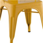 Cadeira Rivatti Iron Sem Braço Amarela