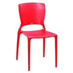 Cadeira Sofia Vermelha - Tramontina