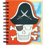Caderno Galison Caveira Pirata