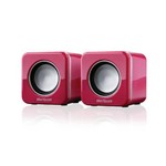 Caixa 4w Rms Mini Pink USB Sp103