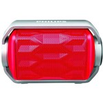 Caixa de Som Bluetooth Philips BT2200R/00 Vermelho 2,8W Prova D'água
