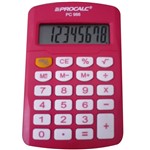 Calculadora Pessoal Procalc Pc986-p 8 Dígitos Pink