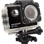 Câmera Esportiva Kindcam Explorer Paragon Alta Definição Hd 1080 12MP com Grande Angular e Kit de Acessórios - Preto