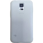 Capa em Couro PU para Samsung Galaxy S5 + Película Fosca Cinza - Driftin