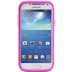 Capa para Celular Samsung Galaxy S5 Dupla Camada Kubalt Branca e Rosa com Película Protetora - Ikase