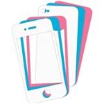 Capa para IPhone 4 e IPhone 4S Kit 6 Peças Coloridas - Dreamgear