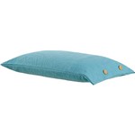 Capa para Travesseiro Vitta Azul Turquesa - Buddemeyer