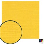 Cardstock Texturizado Toke e Crie Amarelo - 14837 - Pcar406