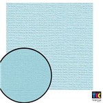 Cardstock Texturizado Toke e Crie Azul Pastel - 9689 - Pcar027