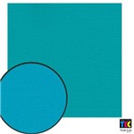 Cardstock Texturizado Toke e Crie Azul Turquesa - 14844 - Pcar413