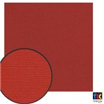 Cardstock Texturizado Toke e Crie Vermelho Escuro - 14841 - Pcar410