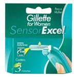Gillette Carga Sensor Excel For Women C/3
