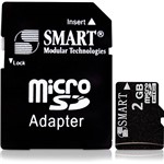 Cartão de Memória Micro Sd com Adaptador 2gb New Link