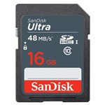 Cartão de Memória SDHC SanDisk Ultra 16 GB SDSDUNB-016G