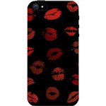 Case Apple IPhone 5 Kiss Custom4U Vermelha