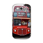Case Samsung Galaxy SIII London Bus Custom4U Vermelha
