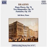 CD Brahms - Klavierstücke Ops. 76, 79 & 116