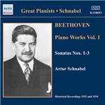 CD Schnabel Plays Beethoven Piano Sonatas Vol. I