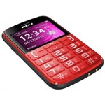 Celular Blu Joy J010 Dual Sim 2G Tela 2.4"Câm.VGA Tecla SOS - Vermelho