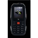 Celular Dl Power Phone Pw020, Preto - Dual Chip, Câmera, Lanterna, Rádio Fm, Bluetooth, Função Power