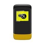 Celular Dl Yc - 230 Flip - Preto/Amarelo