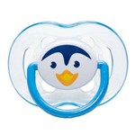 Chupeta Avent S2 Pinguim Azul - Certificado OCP003 Ifbq Segurança