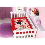 Cobertor Infantil Raschel Disney Baby Minnie Festa 100% Poliéster – Jolitex