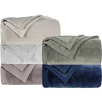Cobertor Kacyumara Blanket Azul Queen