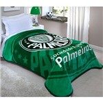 Cobertor Solteiro Estampado Palmeiras 200x150cm