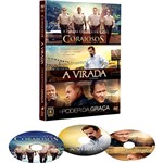 DVD Corajosos + a Virada + o Poder da Graça (3 DVDs)