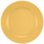 Conjunto de Pratos Biona Donna Amarelo 6 Peças Rasos 24cm - Amarelo