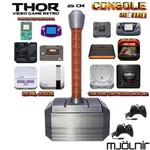 Console Retrô Thor Mjölnir RetroPie + 25.000 Jogos 2 Controles XBOX 360