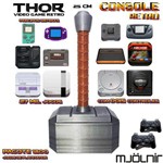 Console Retrô Thor Mjölnir RetroPie + 27.000 Jogos (1.800 Jogos para PS1) 2 Controles Ps3