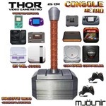 Console Retrô Thor Mjölnir RetroPie + 27.000 Jogos (1.800 Jogos para PS1) 2 Controles XBOX 360